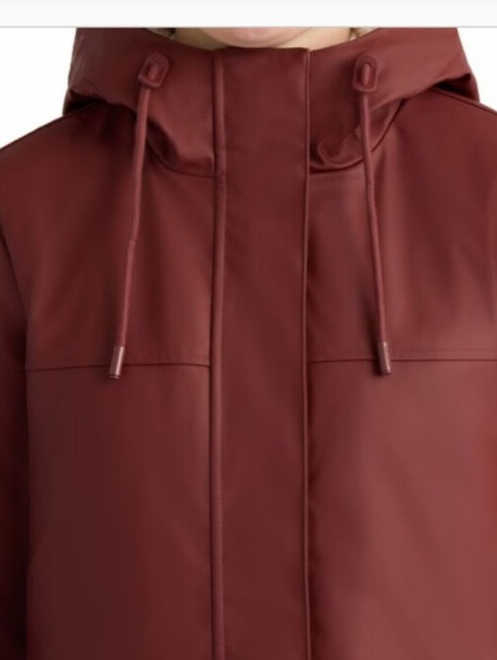 Hunter Women's Rubberized Coat, Nwt, - Picture 4 of 5